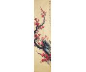 刘影特价国画梅兰竹菊四屏条