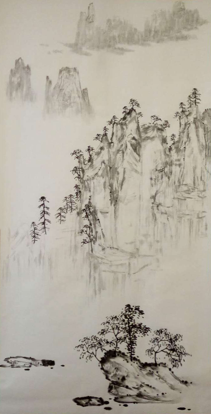 杜林瑛山水画