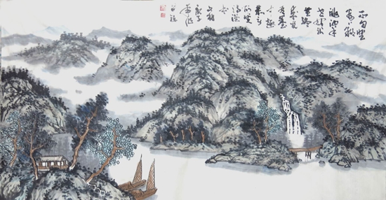 山水画