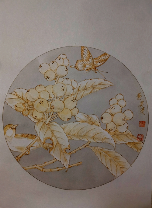 传统烙画9