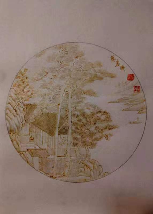 传统烙画16