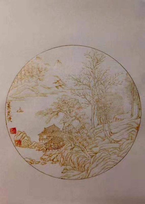 传统烙画21
