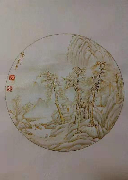 传统烙画29