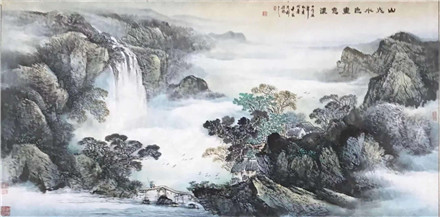  《山光水色画意浓》