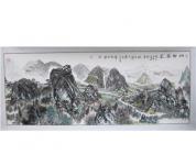 《山乡春晨》